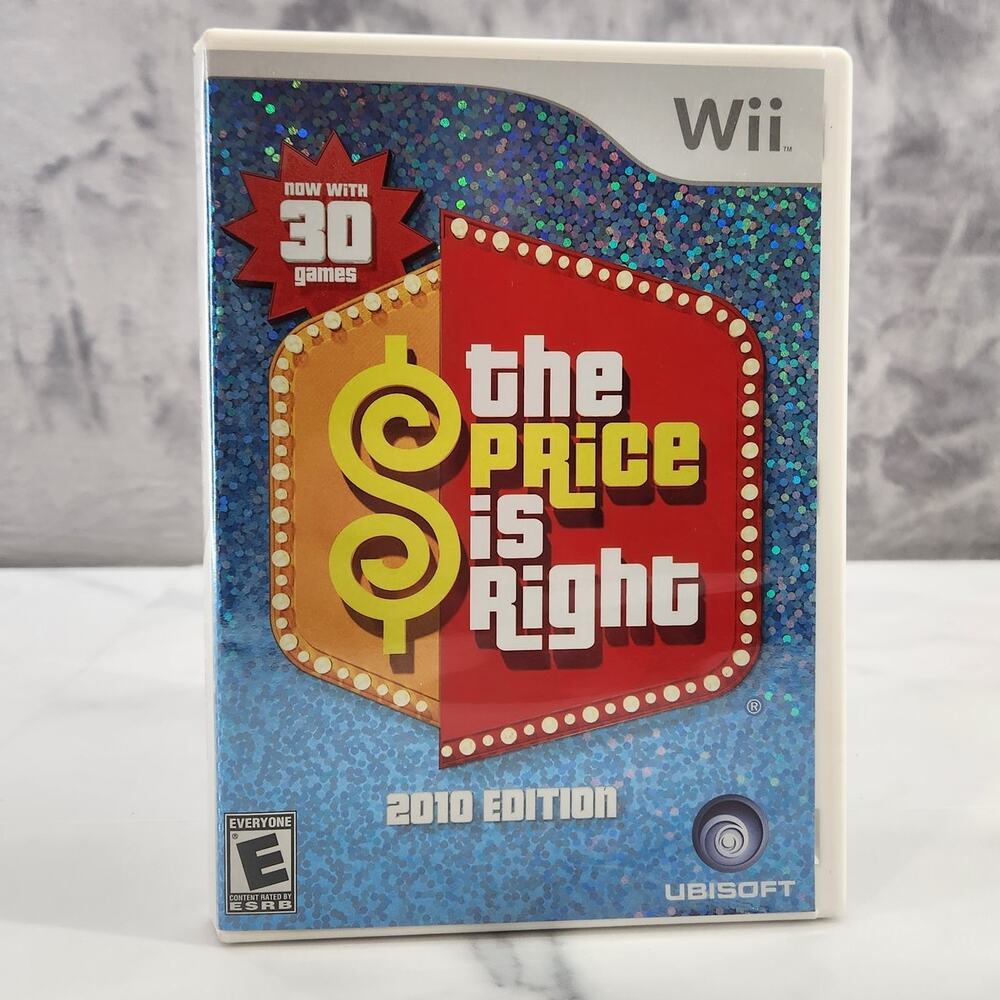 The Price is Right (Nintendo Wii, 2010)  Rated E for Everyone! Manual included